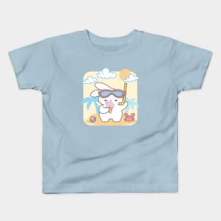 Sun, Sand, and Smiles: Loppi Tokki's Perfect Summer Day Kids T-Shirt